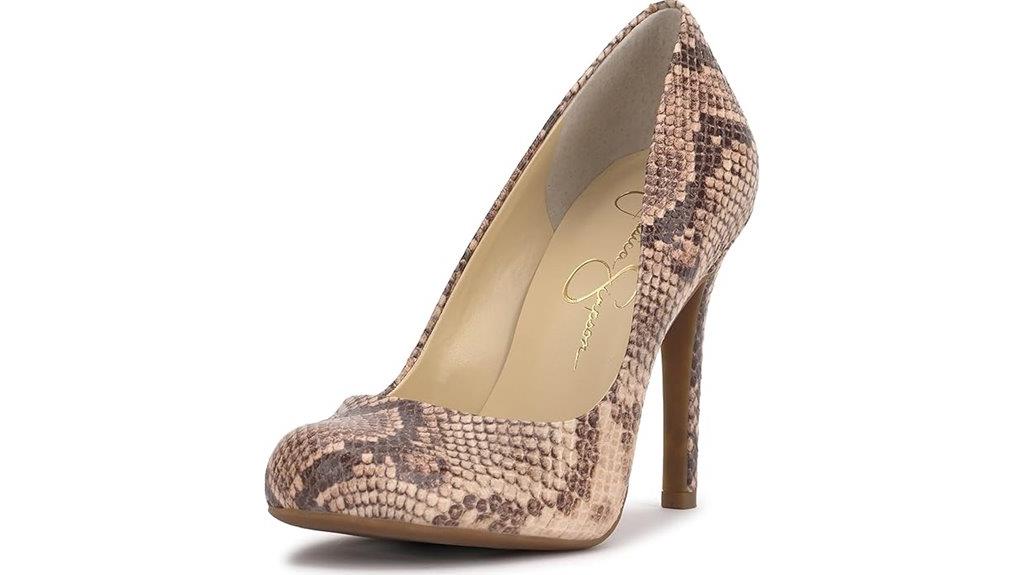 jessica simpson round toe pumps