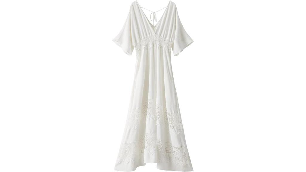 lace maxi dress