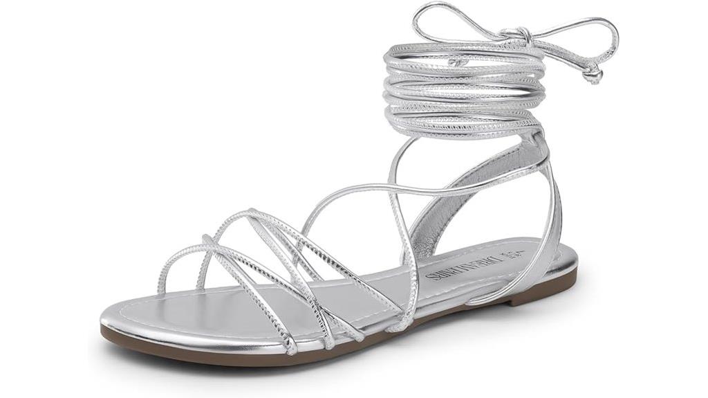 lace up gladiator sandals
