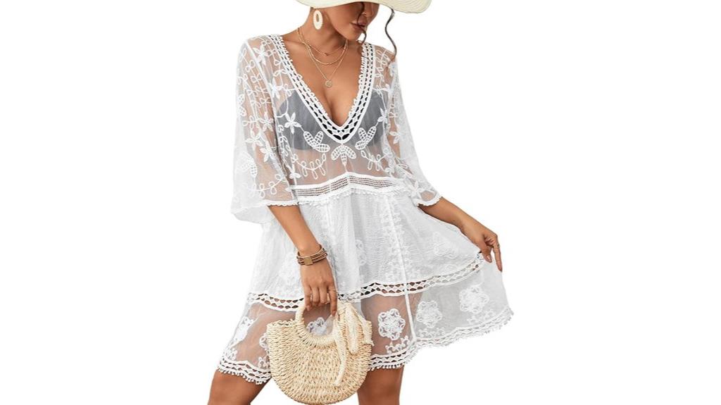 lace women swimsuit cover