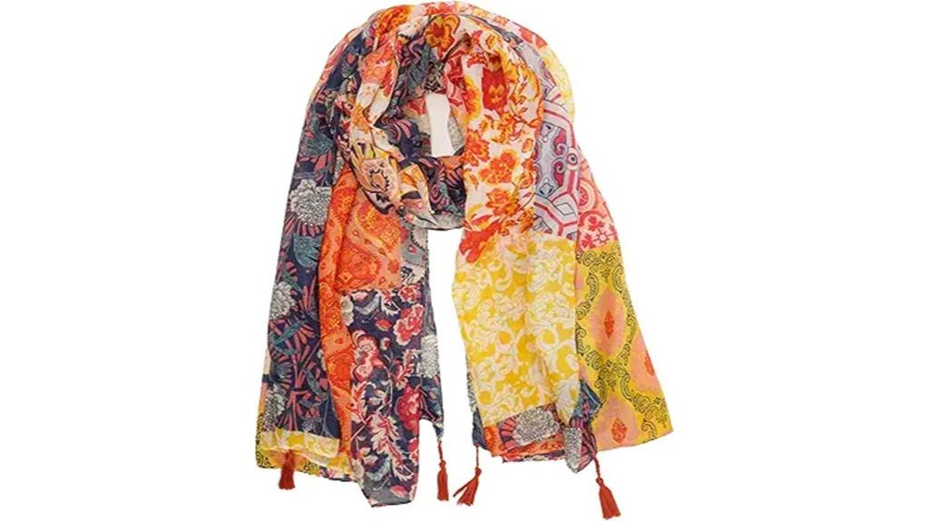 large boho women s scarf