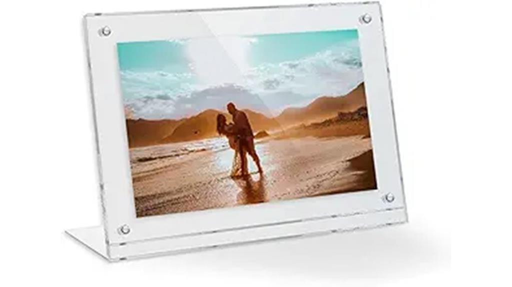 large magnetic acrylic frame