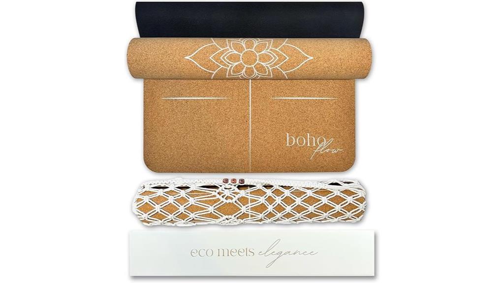 large non slip eco yoga mat
