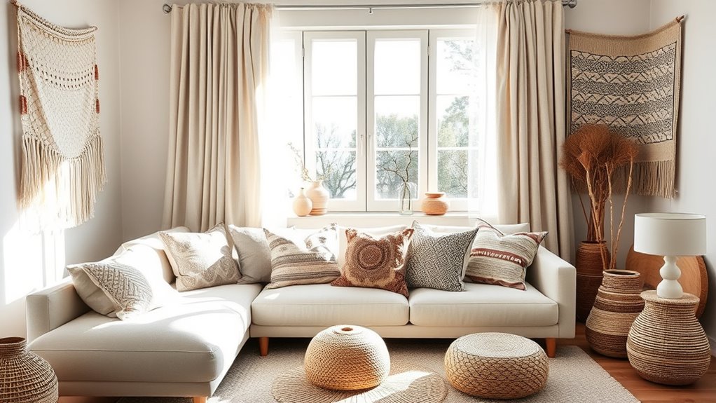 layer textures with accessories