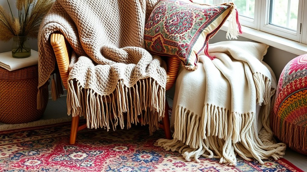 layered textured textiles