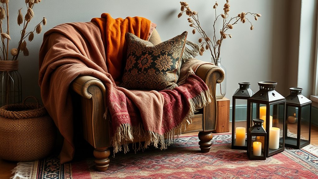 layered textures and patterns