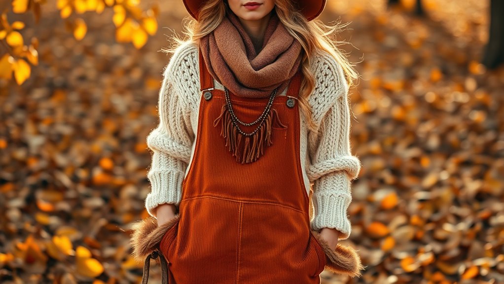 layered textures earthy tones
