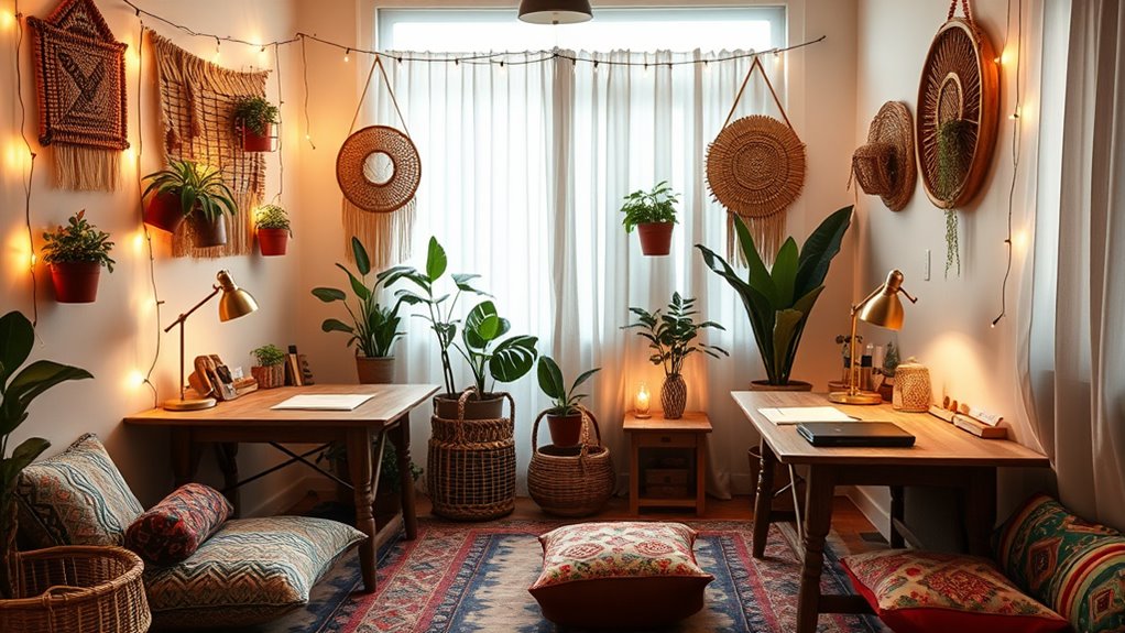 layered warm ambient lighting