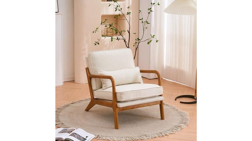 linen fabric solid wood