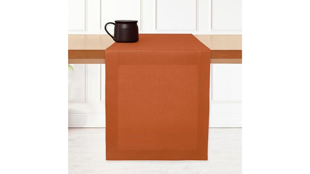 linen table runner 14x36