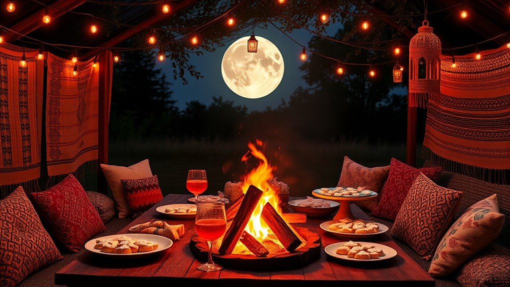 lunar inspired celestial party