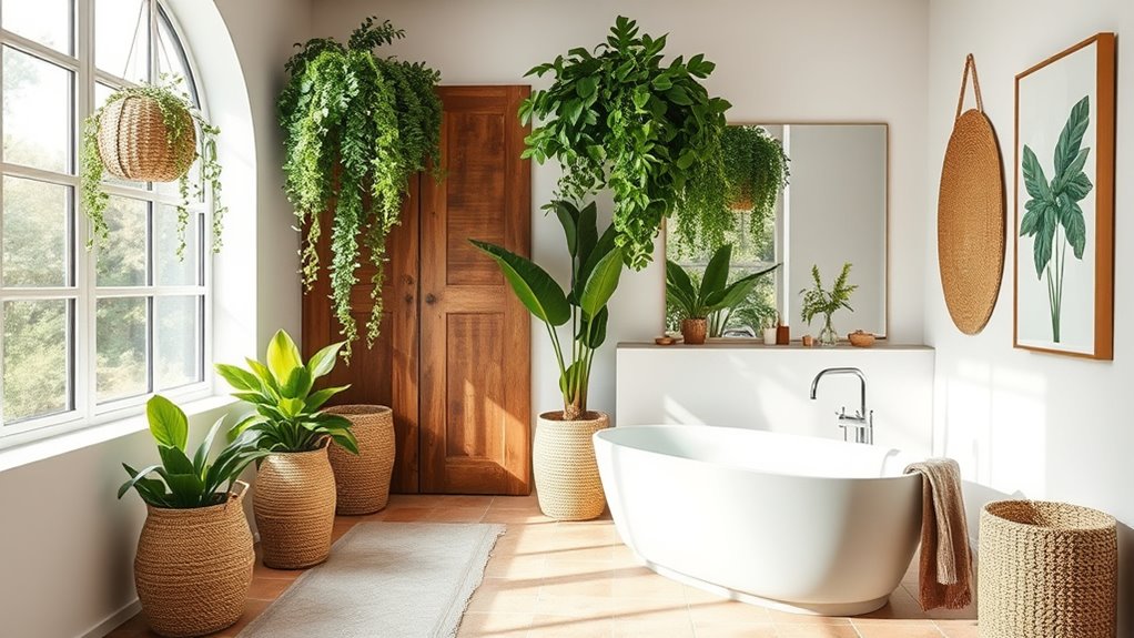 lush greenery and botanicals