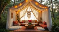 luxury outdoor camping style
