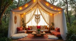 luxury outdoor camping style