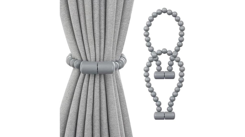 magnetic curtain tiebacks pack