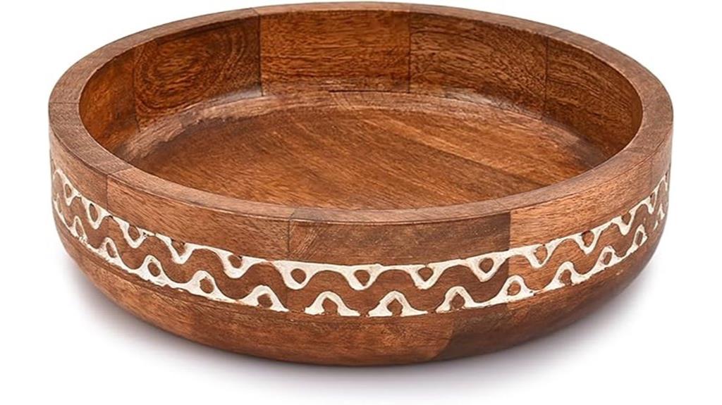 mango wood decorative bowls