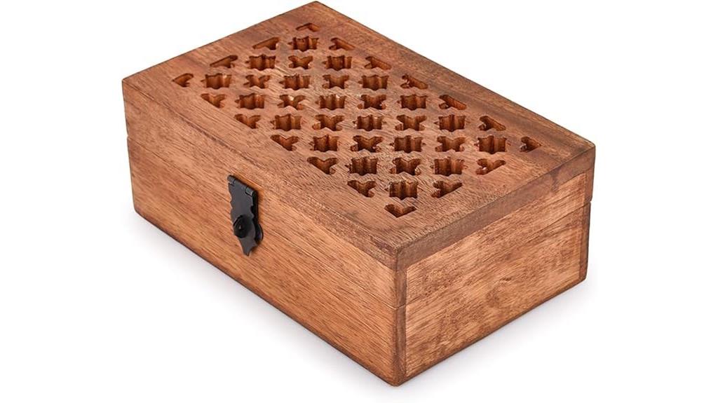 mango wood decorative box