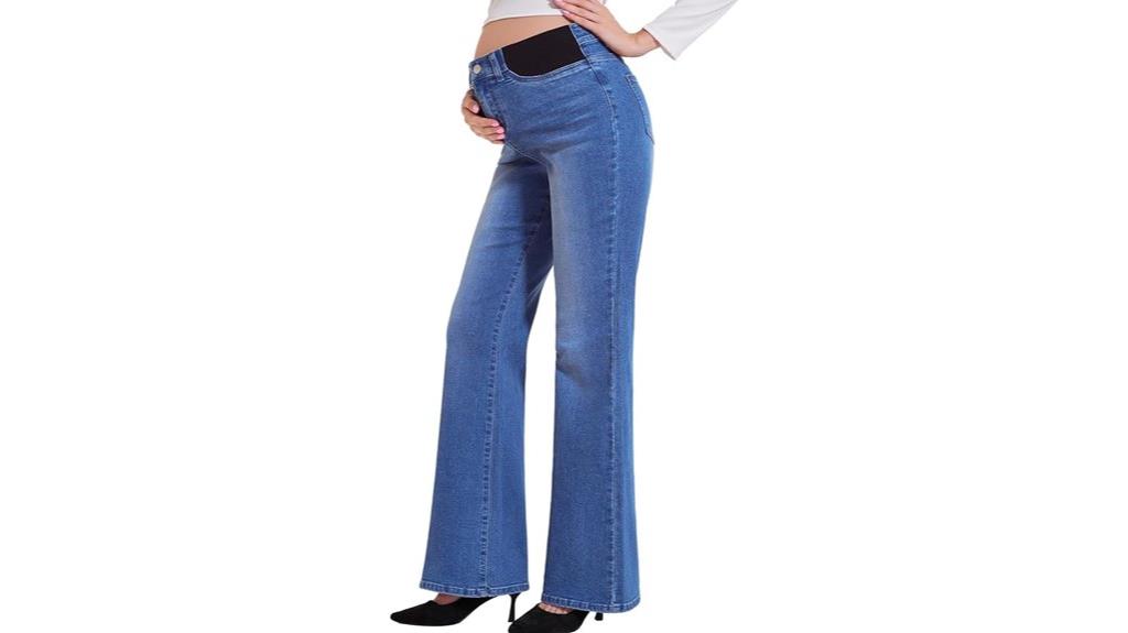 maternity flare jeans