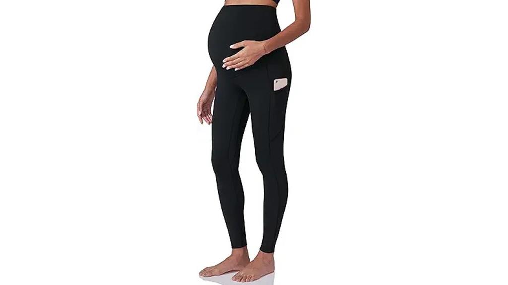 maternity leggings with pockets