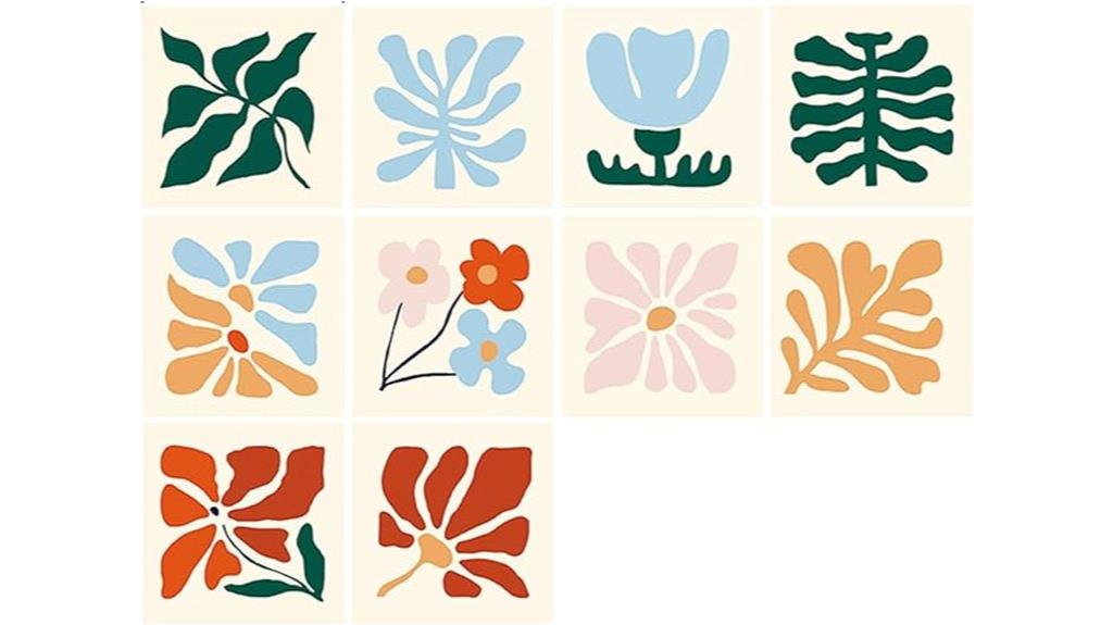 matisse style vinyl stickers