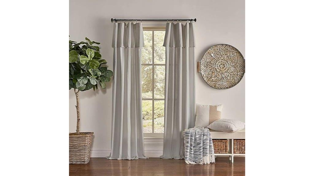 mercantile drop cloth curtain