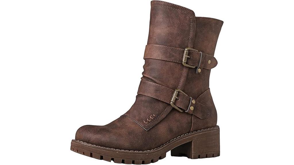 mid calf motorcycle boots