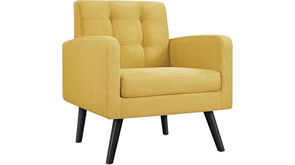 mid century accent chairs