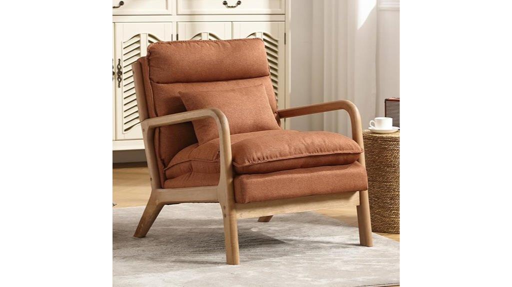 mid century modern wood