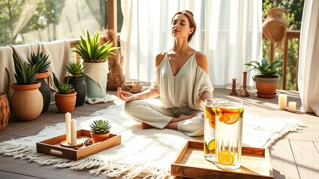 mindful hydration and eating