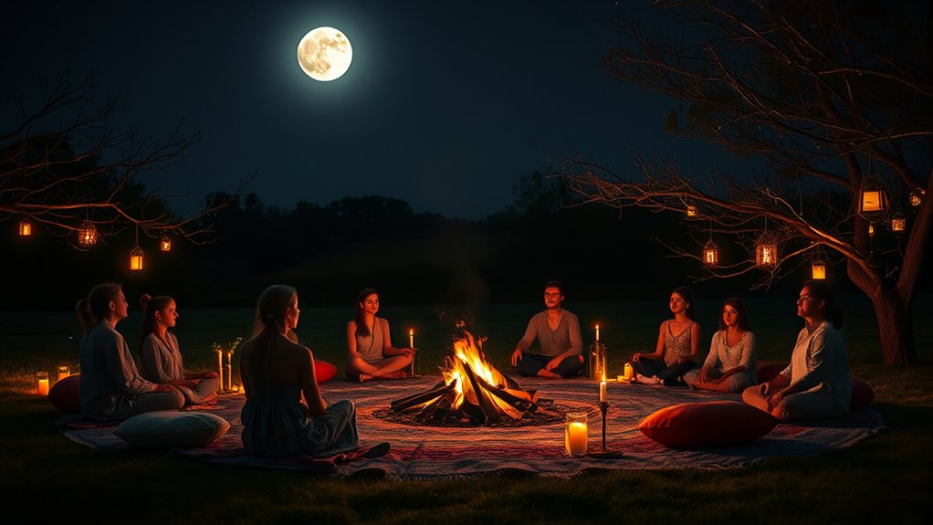 mindful reflection and connection