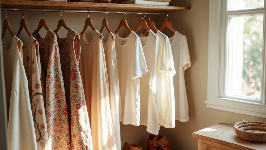 minimalist bohemian wardrobe