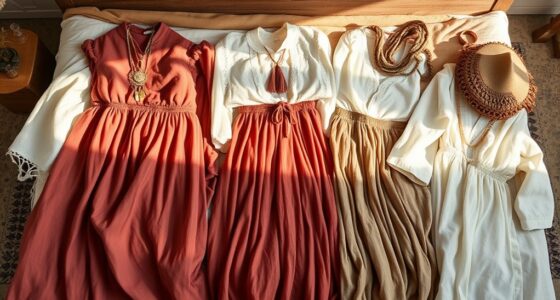 minimalist boho wardrobe