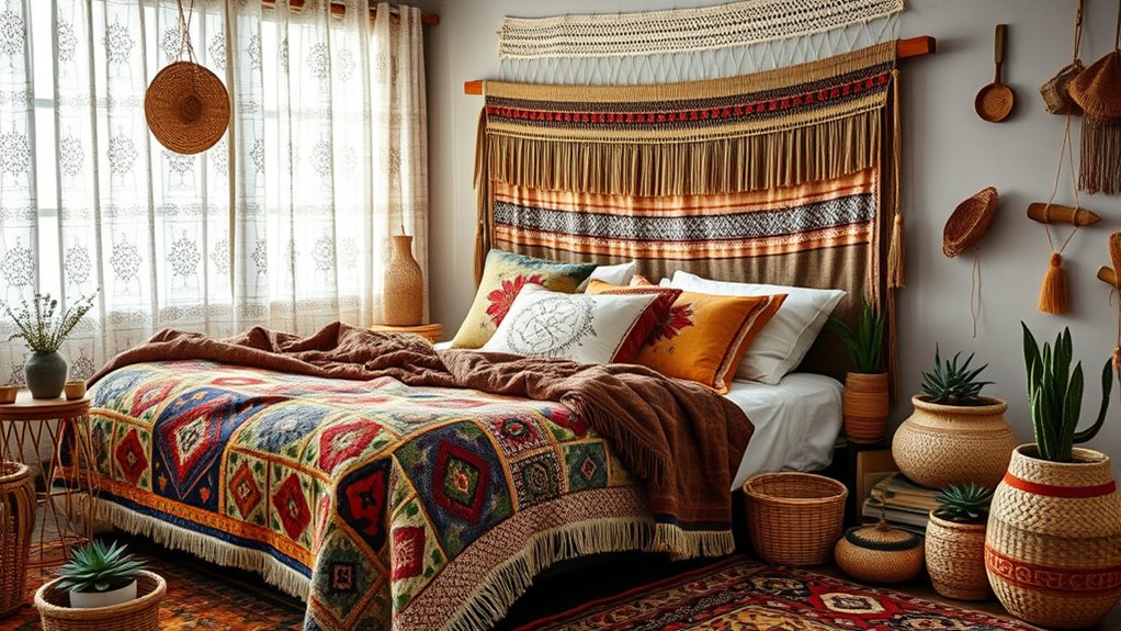 mix textures and patterns