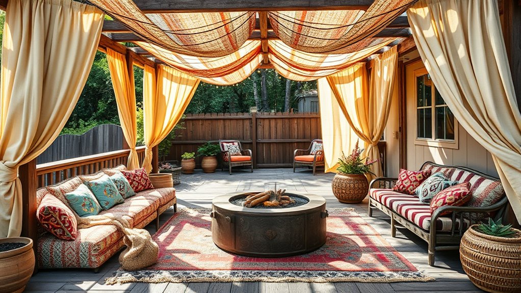 mix textures eclectic decor