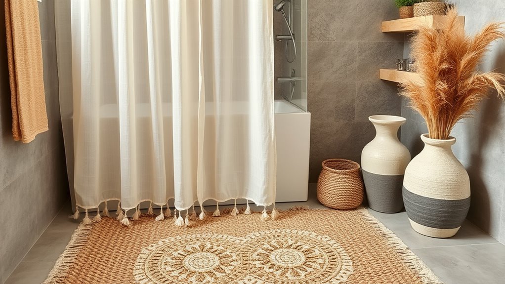 mix textures with natural materials