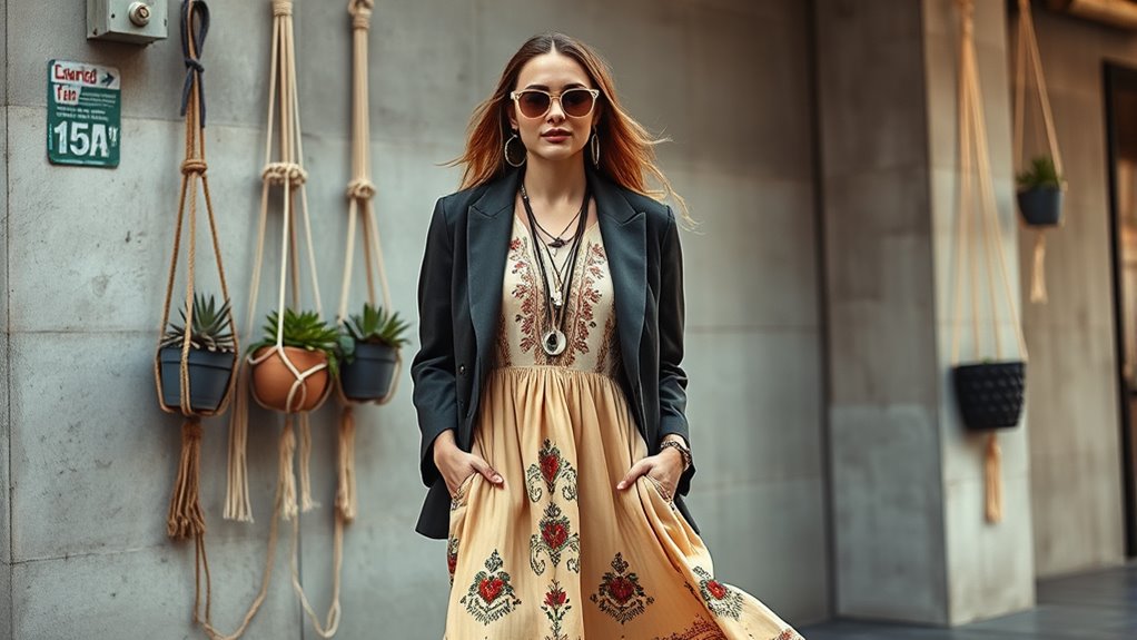 mix vintage with modern