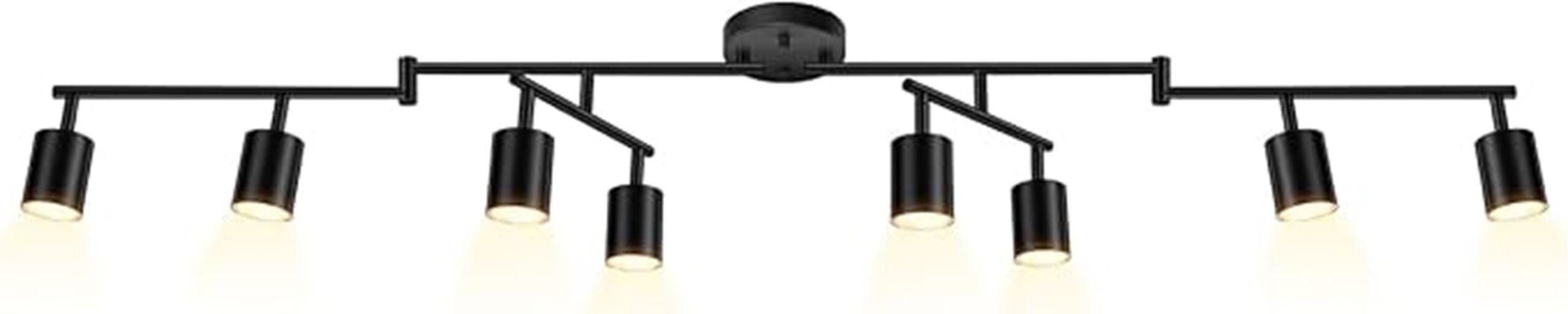 modern black led track