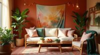 mood enhancing boho color palettes