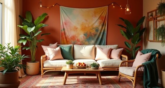 mood enhancing boho color palettes