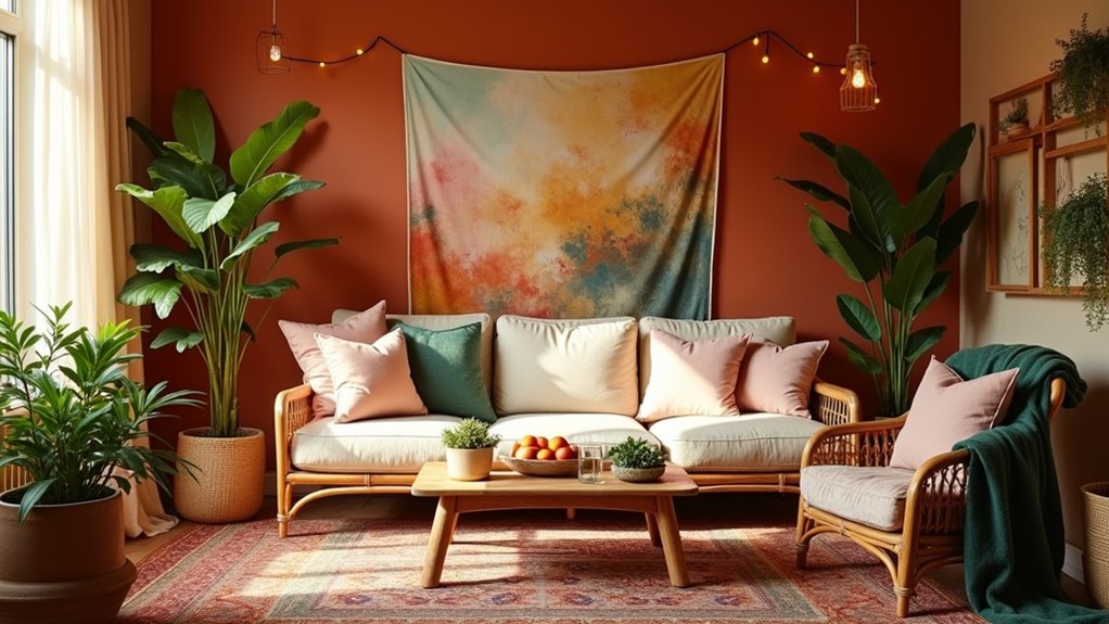 mood enhancing boho color palettes