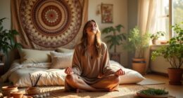 morning yoga and meditation
