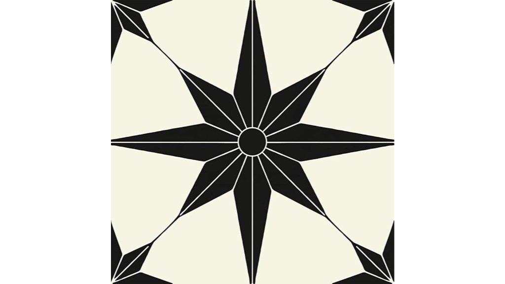 moroccan tile sticker set