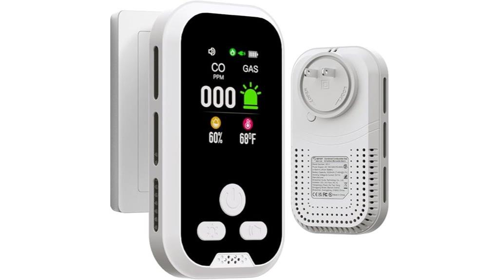 multi gas carbon monoxide detector