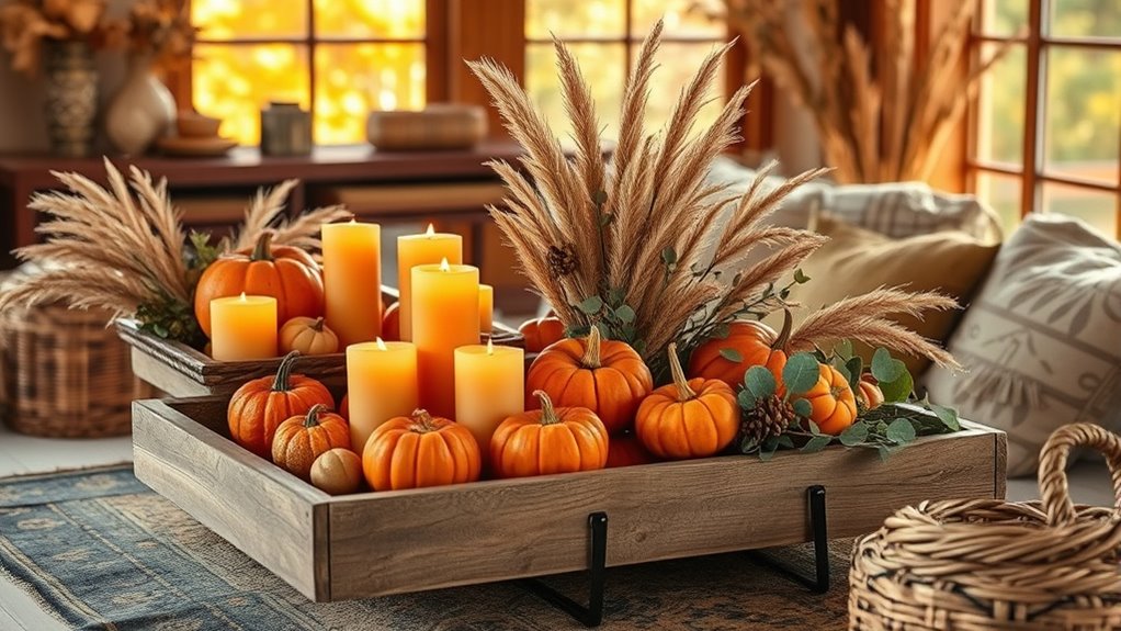 natural autumn rustic decor
