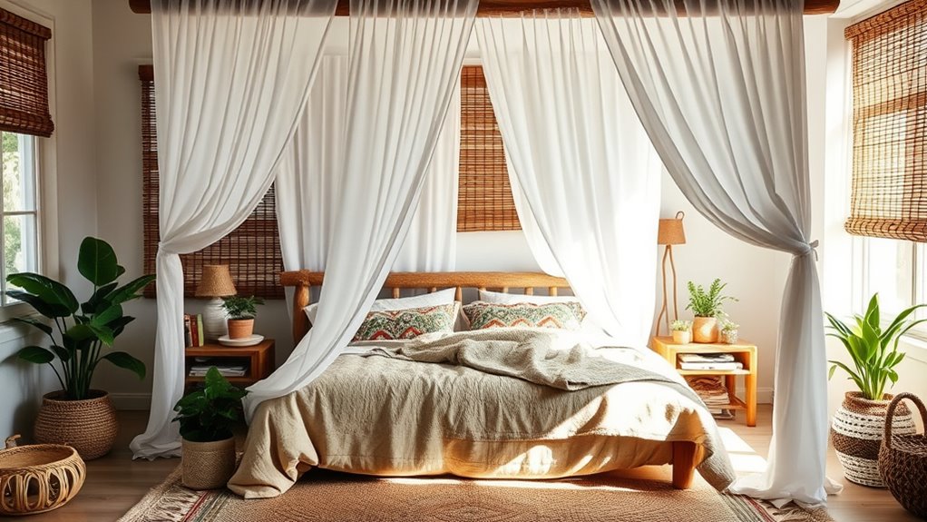 natural decor and greenery