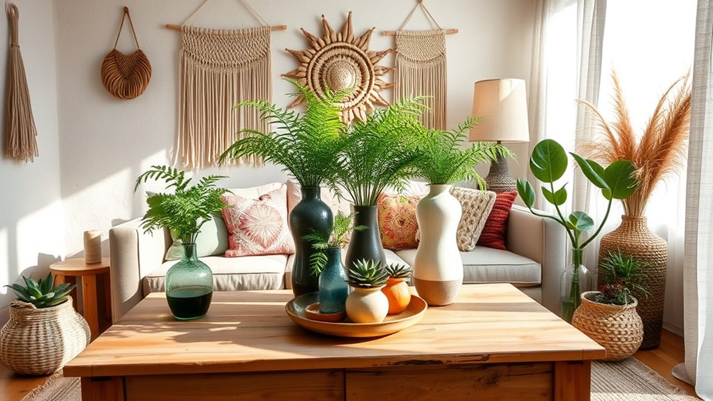 natural eclectic earthy decor