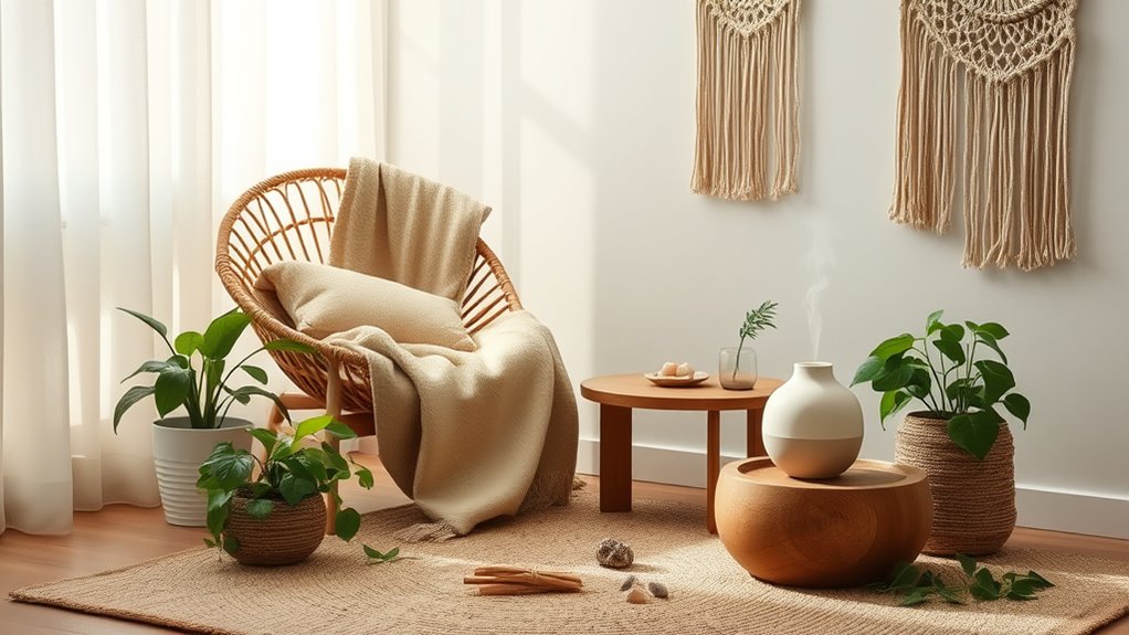 natural elements for serenity