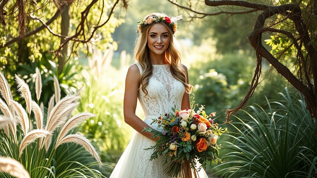natural floral rustic elegance