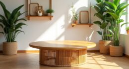 natural material home decor