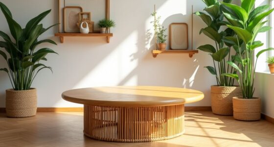 natural material home decor